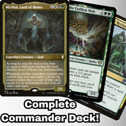 MTG Commander EDH Deck Myrkul, Lord of Bones 100 Cards Custom Deck Tokens Abzan - Image 1