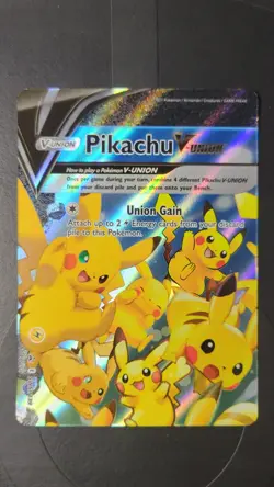 Pikachu V-Union [Set of 4] SWSH: Sword & Shield Promo Cards Holo - Image 1