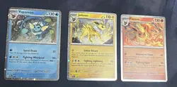Pokemon Prismatic Evolutions Promo Cards Flareon Vaporeon Jolteon SV8.5 TCG - Image 2