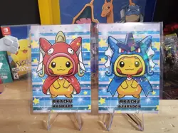 Pokemon Poncho Pikachu - Magikarp & Gyarados - Merry Christmas Card Database - Image 2