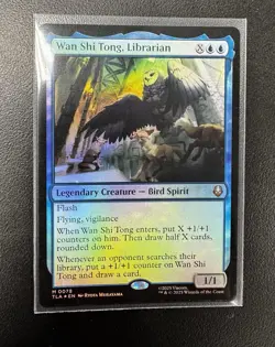 MTG Avatar Wan Shi Tong, Librarian TLA 0078 Foil Mythic NM - Image 1