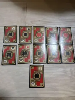 Dragon Ball Super Hologram Battle Card Set of 11 Used - Image 2