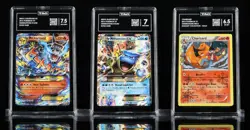 Pokemon Generations 3 Card Lot M Charizard EX 12/83 M Blastoise EX 18/83 Graded - Image 1
