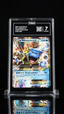 Pokemon Generations 3 Card Lot M Charizard EX 12/83 M Blastoise EX 18/83 Graded - Image 4