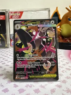 ENGLISH Mega Lopunny EX SIR 128/094 Phantasmal Flames NEAR MINT Pokemon Card - Image 1