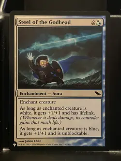Steel of the Godhead NM The List Mystery MTG Magic Card - Image 1