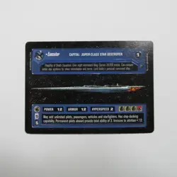 Executor - Dagobah - Star Wars CCG Customizeable Card Game SWCCG - Image 1