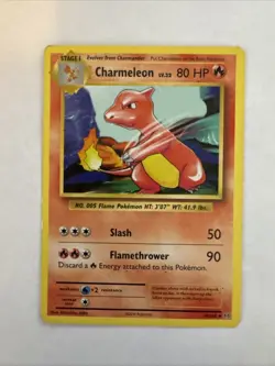Pokemon TCG Charmeleon XYZ Evolution Unlimited Uncommon Card 10/108 Jd - Image 1