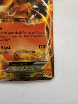 Pokemon Charizard EX XY29 Black Star Promo Card DMG JD - Image 5