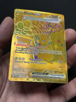 Pokemon TCG Pikachu EX Hyper Rare Card 179/131 *NM* - Image 3