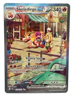 Pokemon Skeledirge EX TCG Paldea Evolved Card 258/193 Mint Holo - Image 1