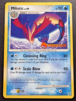 Prerelease Milotic 70/147 Platinum Supreme Victors Pokemon Card Rare Stamped MP - Image 1