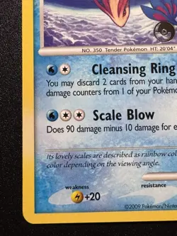 Prerelease Milotic 70/147 Platinum Supreme Victors Pokemon Card Rare Stamped MP - Image 5