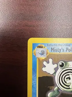 Mistys Poliwhirl 1st Edition 53/132 Pokemon Gym Heroes Vintage Card WOTC LP - Image 3