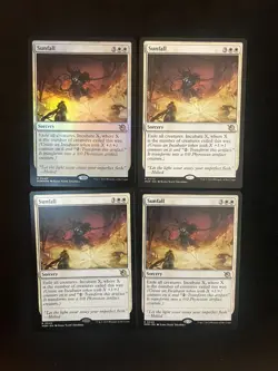 Sunfall x4 (3 regular/1 foil) [March Of The Machine] Magic MTG Cards NM/LP - Image 1