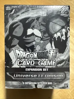 Dragon Ball Super Card Game Expansion Set Universe 11 UNISONO 6 Expansion Set!!! - Image 1