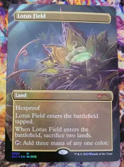 Lotus Field Secret Lair Countdown Kit Foil - Image 1