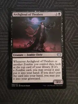 mtg archghoul of thraben innistrad: crimson vow - Image 1