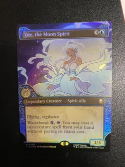 MTG - NM - FOIL - BORDERLESS - Yue, The Moon Spirit - Avatar: The Last Airbender - Image 1