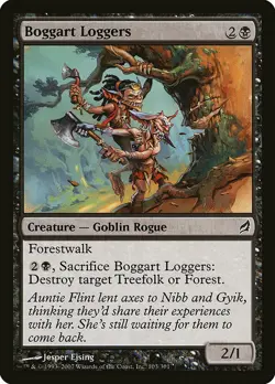 MTG Boggart Loggers Lorwyn 103/301 Regular Common X4 - Image 1
