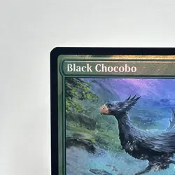 Black Chocobo / Raise a Chocobo 201 MTG Final Fantasy 2025 Mint Foil - Image 2