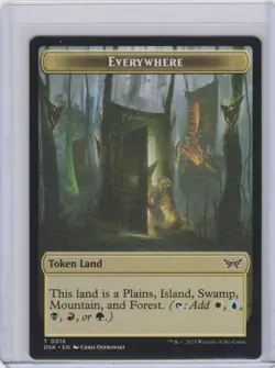 Everywhere Token Duskmourn: House of Horror Regular SINGLE SIDED - Image 1