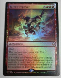 Fated Firepower FOIL-NM/M-Avatar The Last Airbender - Image 1