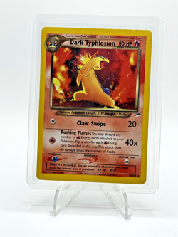 Pokemon Dark Typhlosion #10 Pokemon Neo Destiny 2002 Rare Holo LP WOTC Vintage - Image 2