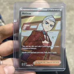 Atticus 134/131 SV: Prismatic Evolutions Holo Ultra Rare Pokemon TCG NM - Image 1