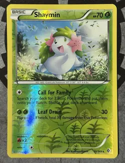 Pokemon TCG - SHAYMIN - Boundaries Crossed 10/149 Rare Reverse Holo - LP - Image 1