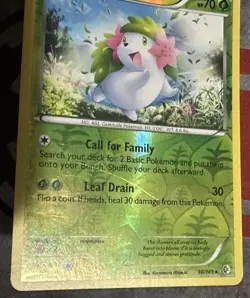Pokemon TCG - SHAYMIN - Boundaries Crossed 10/149 Rare Reverse Holo - LP - Image 3