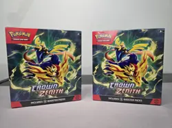 Pokemon TCG Crown Zenith Booster Bundle NEW Sealed X2 - Image 1