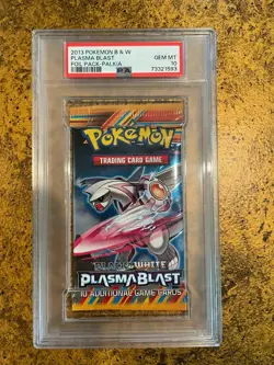 POKEMON BLACK & WHITE PLASMA BLAST BOOSTER PACK (2013) PSA GRADED GEM MINT 10!! - Image 1