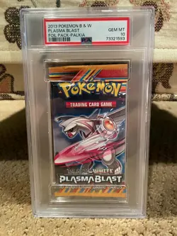 POKEMON BLACK & WHITE PLASMA BLAST BOOSTER PACK (2013) PSA GRADED GEM MINT 10!! - Image 2