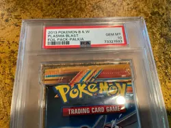 POKEMON BLACK & WHITE PLASMA BLAST BOOSTER PACK (2013) PSA GRADED GEM MINT 10!! - Image 5