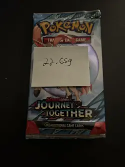Heavy! Over 22.65 Gram Pokemon Journey Together Booster Pack Sealed - Image 4