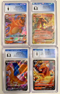 Charizard Pokemon Slab Bundle - 4 Slabs - Image 1