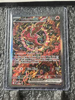 2025 Pokemon Oricorio EX 024 Full Art Holo MEP 023 Black star promo illustration - Image 4