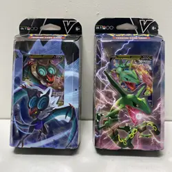 2021 Pokemon TCG (Noivern & Rayquaza) V Battle Deck Bundle (Set Of 2) - Image 1