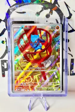 Riolu #10 Pokemon Center Stamped Black Star Promo SEALED - Image 1