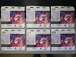 Pokemon Sword And Shield Fusion Strike 3-Pack Blister Espeon X6 - Image 3