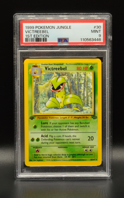 Victreebel 1st Edition 1999 Pokemon Jungle #30 WOTC PSA 9 Newly Graded - Image 1