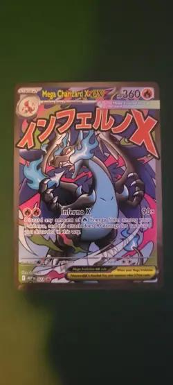 Pokemon TCG Mega Charizard X ex 023 - UPC Black Star Promo - Phantasmal Flames - Image 1