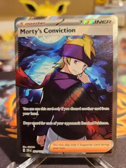 Pokemon TCG - Morty's Conviction 201/162 - SV05: Temporal Forces (TEF) - Image 1