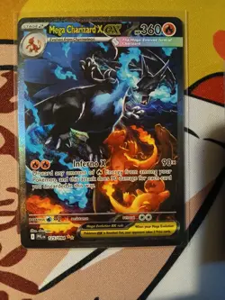 Mega Charizard X EX SIR 125/094 (English) Phantasmal Flames Pokemon TCG - Image 2