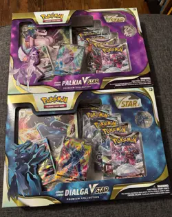 Origin Forme Dialga/Palkia VSTAR Premium Collection [Set of 2] - SWSH11 - Image 1