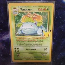 Venusaur Celebrations Classic Collection 15/102 Holo Rare Pokemon TCG HP DMG* - Image 1