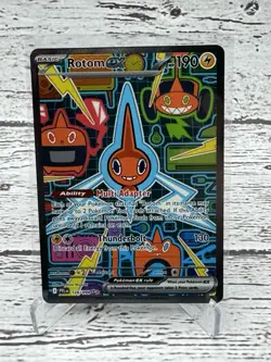 Pokemon TCG Phantasmal Flames Rotom ex 126/094 Special Illustration Rare MINT - Image 1