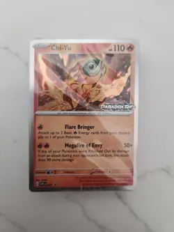 Pokemon TCG Paradox Rift Prerelease Build&Battle Box Chi-Yu Promo Sealed - Image 1