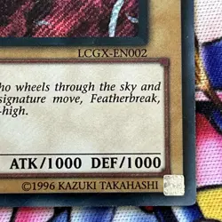 Elemental Hero Avian LCGX-EN002 NM/LP Unlimited Edition Secret Rare Yu-Gi-Oh - Image 4